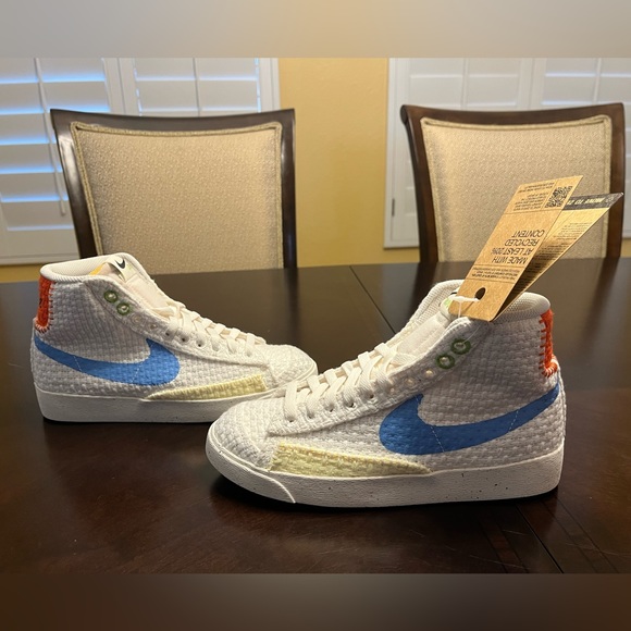 New Nike blazer Mid 77 Next Nature Hemp Sneaker Shoes - Picture 9 of 12